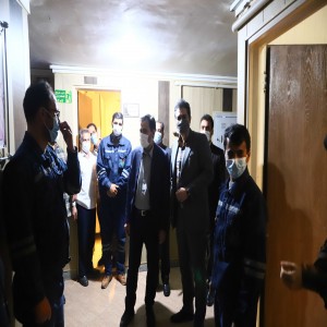 بازدید و صرف افطاری مدیرعامل شرکت توزیع نیروی برق استان همدان با سیمبانان