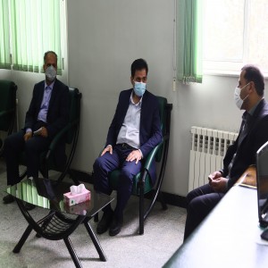 دیدار مهندس سهرابی بیدار با نماینده محترم ولی فقیه و فرماندار محترم شهرستان نهاوند